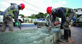 Obras da COP estão impulsionando a geração de empregos na construção civil.