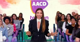 Patrícia abriu o Teleton 2024 e falou sobre o legado de seu pai.