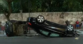 Imagem ilustrativa da notícia Perseguição termina com acidente entre carros no bairro de São Brás, em Belém