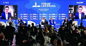 De forma remota, o governador do Pará, Helder Barbalho, iniciou, de Belém, o painel “A Plataforma Brasileira para Atração de Investimentos Verdes”.