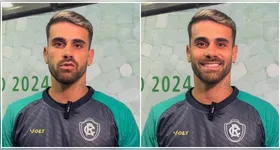 Felipe Vizeu, atacante de 28 anos, é o novo reforço do Remo.