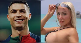 Daniella Chávez, modelo chilena e ex-affair de Cristiano Ronaldo, posta foto ousada em seu aniversário.