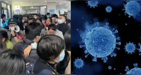 China enfrenta surto de Metapneumovírus Humano, com hospitais sobrecarregados e aumento de doenças respiratórias.