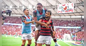 Gabigol marcou duas vezes e coloca o Flamengo com uma mão no tetra