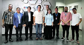 Luiz Flávio (Diário), Nilton Lobato, Camilo Centeno, Helder Barbalho, Álvaro Borges (RBATV), Vera Oliveira, Clayton Matos (Diário), Gleydson Souza (Rádio Clube) e Mauro Neto (DOL).