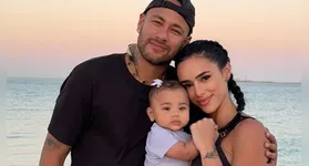 Neymar Jr., Bruna Biancardi e a pequena Mavie