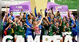 As meninas do Palmeiras vencem Corinthians e levam Paulistão 2024