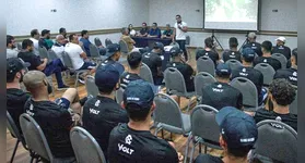 Jogadores e staff azulino estão em um hotel de Belém