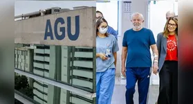 Depois de ter passado por uma cirurgia de emergência, o presidente Lula apareceu caminhando no Hospital Sírio Libanês nesta sexta-feira (13)