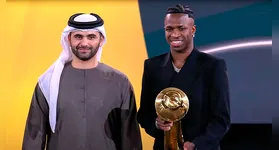 Vini foi eleito o melhor do mundo novamente, desta vez levando o Globe Soccer Awards