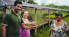 Wagner e Susane (esquerda) priorizam o impacto positivo da gastronomia nas comunidades paraenses