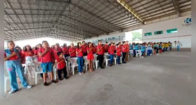 Durante o ciclo de atividades, as crianças aprenderam sobre a importância de resistir ao uso de drogas e como combater a violência.