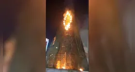 O Incêndio aconteceu em Rio Branco, capital do Acre.