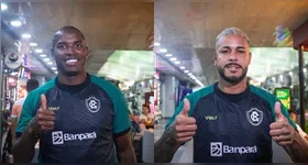 Os atacantes Adaílton Silva e Maxwell Souza já estão em Belém para iniciar a pré-temporada pelo Clube do Remo.