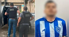 O homem é faz parte de facção criminosa e já responde por outros crimes.