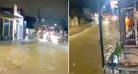 Adutora rompe na zona norte do RJ.