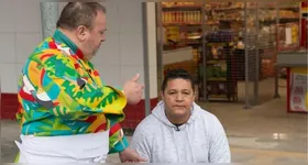 O chef Erick Jacquin durante o episódio "Pé de Fava" no programa Pesadelo na Cozinha, da Band