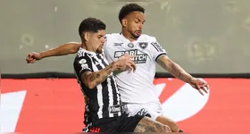 Mesmo com um jogador a mais durante 60 minutos, o Botafogo não conseguiu vencer o Atlético-MG.