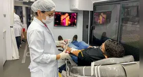 Expectativa é de coleta de 40 a 50 bolsas de sangue por dia