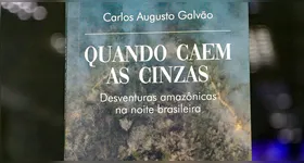 A capa de Quando Caem as Cinzas reflete a tensão e o drama humano da Amazônia durante os anos de repressão militar.