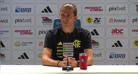 Filipe Luís lamentou ter que abordar polêmica sobre Gabigol após conquista da Copa do Brasil.