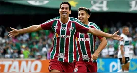 Paulo Henrique Ganso comemora gol pelo Fluminense.