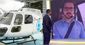 Globocop estava transmitindo ao vivo quando foi atingido