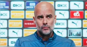 Apesar do momento ruim, Guardiola segue acreditando na classificação do Manchester City na Champions.