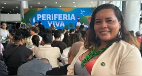 Tayres Pacheco foi homenageada com o Prêmio Periferia Viva do Ministério das Cidades.