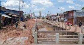 O novo canal da Timbó, em Belém, irá melhorar o saneamento, infraestrutura e mobilidade para os moradores da área.