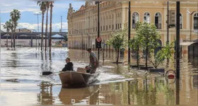 Aqui no Brasil tivemos a maior enchente da história do Rio Grande do Sul.