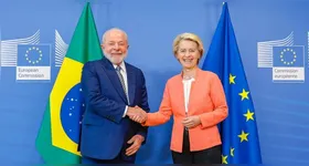 Presidente Lula e Ursula von der Leyen, presidente da Comissão Europeia.