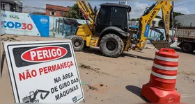 Obras da Nova Tamandaré avançam na cidade e afetam o trânsito no local