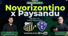 A Rádio Clube transmite ao vivo a partida entre Novorizontino e Paysandu, a partir das 17h.