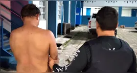 Homem foi levado a delegacia e depois enviado para o Sistema Prisional do Pará