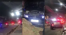 Além de recuperar o carro roubado, a Polícia Militar prendeu um dos suspeitos que conduzia o veículo