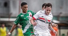 Tuna Luso e São Paulo empataram em 1 a 1 no jogo de ida, semana passada, em Belém.