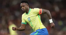 Diante das cobranças por melhores resultados da Seleção Brasileira, Vini Jr. disse estar acostumado com a pressão da torcida e imprensa.