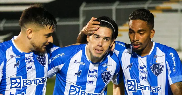 Imagem ilustrativa da notícia De virada! Paysandu vence Ponte Preta fora de casa