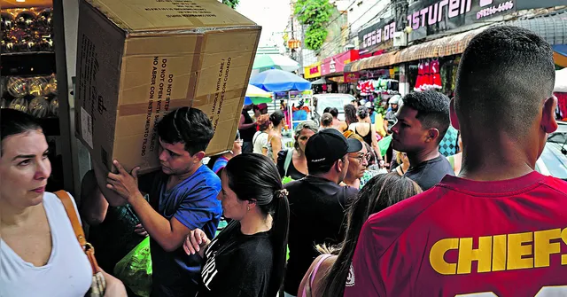Imagem ilustrativa da notícia Comércio de Belém fica lotado após estender Black Friday