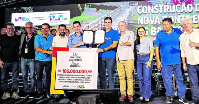 Imagem ilustrativa da notícia Ponte vai beneficiar mais de 300 mil pessoas em Santarém