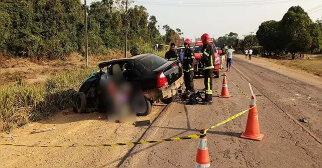 Imagem ilustrativa da notícia Grave acidente deixa dois mortos na BR-163, em Santarém