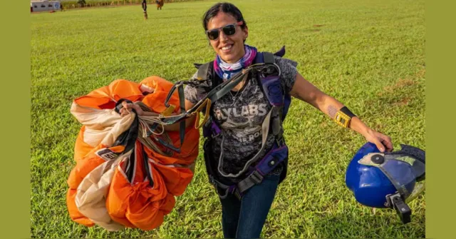 Imagem ilustrativa da notícia Mulher morre após paraquedas falhar durante salto em SP