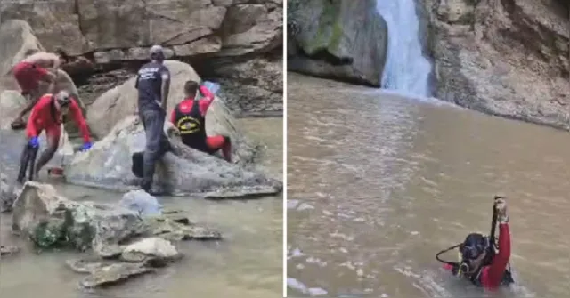 Imagem ilustrativa da notícia Menino de 8 anos morre afogado em cachoeira no DF