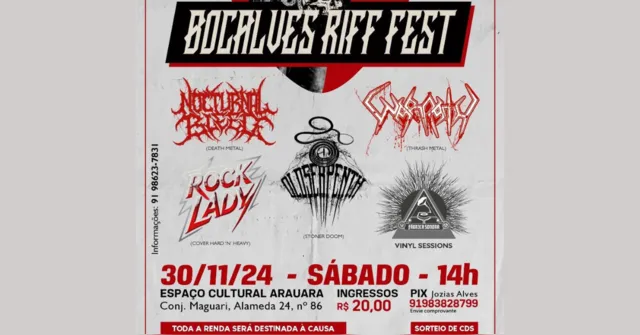 Imagem ilustrativa da notícia Show solidário arrecada verba para tratamento de Guitarrista