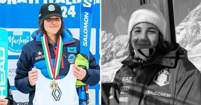 Imagem ilustrativa da notícia Esquiadora italiana de 19 anos morre em acidente de treino