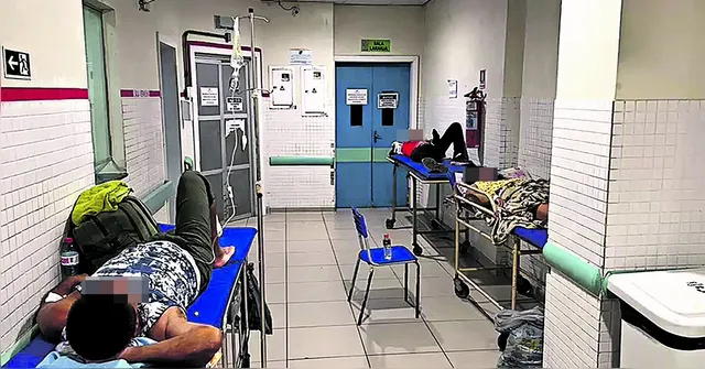 Imagem ilustrativa da notícia Pacientes sofrem à espera de atendimento no PSM da 14