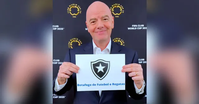 Imagem ilustrativa da notícia Gianni Infantino saúda Botafogo por título e vaga no Mundial