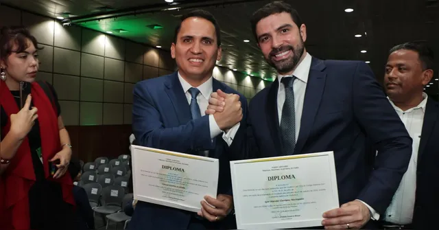 Imagem ilustrativa da notícia Igor Normando e vereadores eleitos são diplomados em Belém