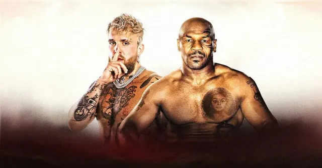 Imagem ilustrativa da notícia Jake Paul diz que "pegou leve" para não machucar Mike Tyson